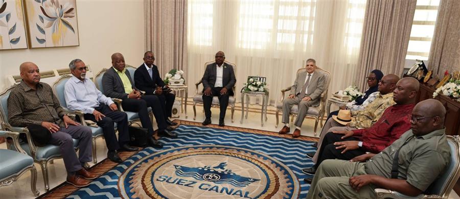 Suez Canal Authority explores maritime services, training cooperation with 10 SADC states
